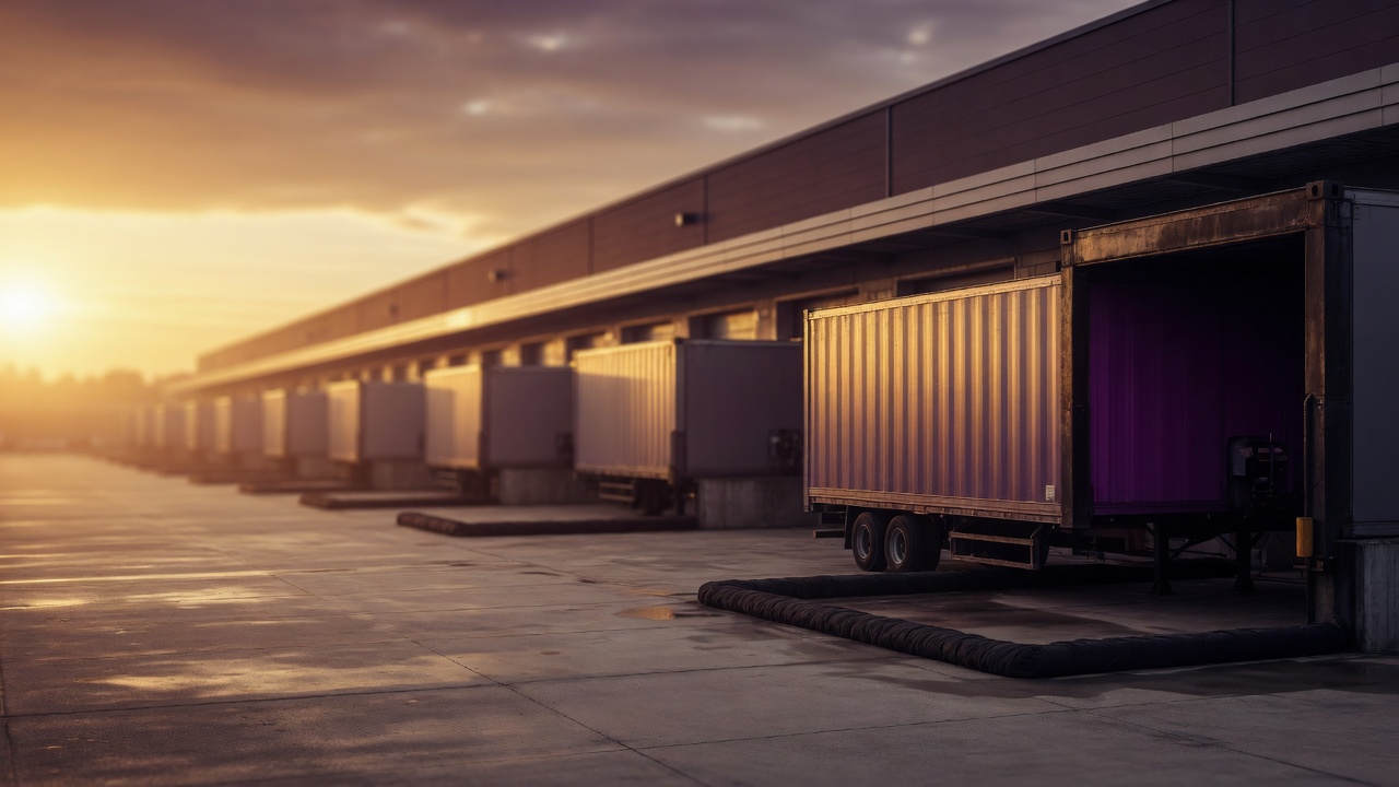 Distribution center loading docks